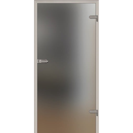 Skleněné dveře Naturel Glasa levé 80 cm matné GLASA1B80L