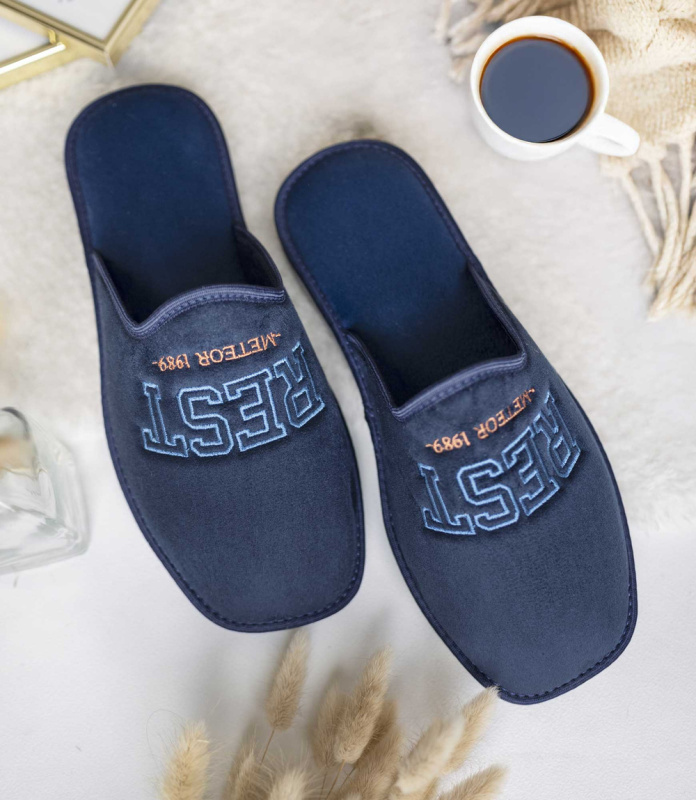 Pánské pantofle Natural Style NS-500 modré