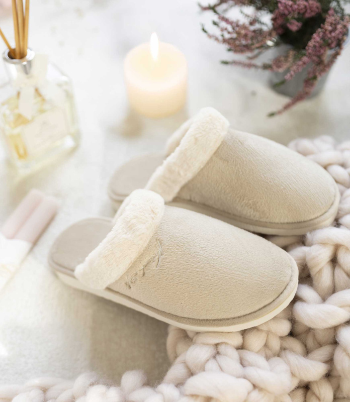 Dámské pantofle Natural Style NS-110 béžové