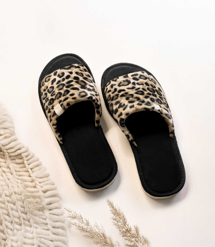 Dámské pantofle Natural Style NS-045 černé