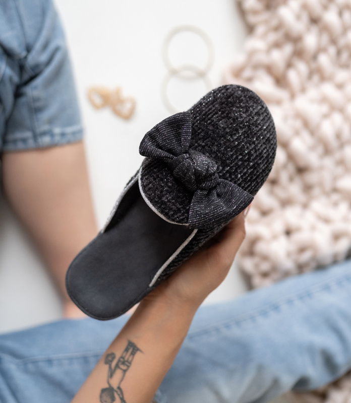 Dámské pantofle NS-264 černé