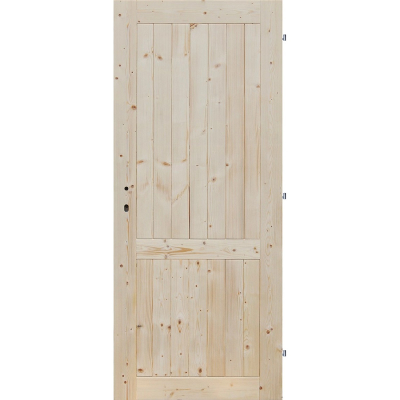 Palubkové dveře PN plné 80P smrk