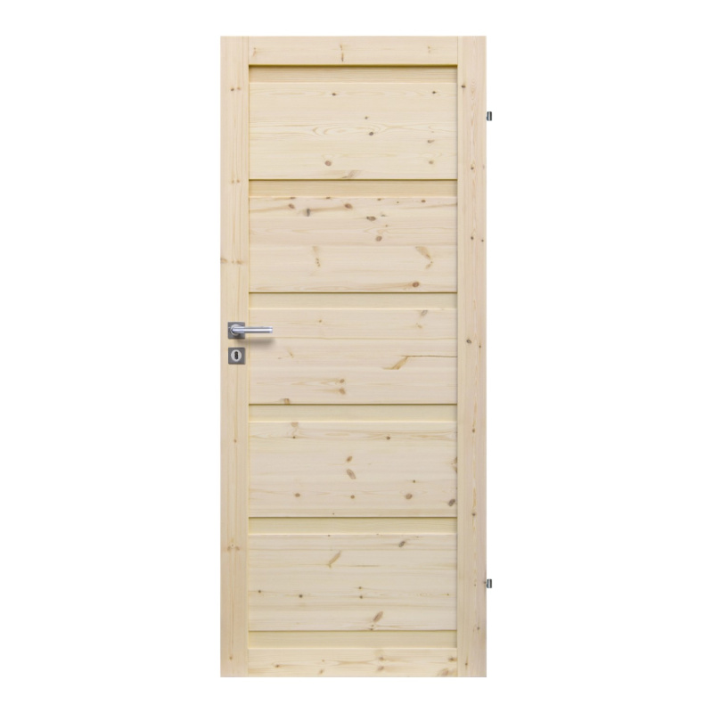 RADEX Falcové interiérové dveře ETNA plné, borové dřevo, 90 P