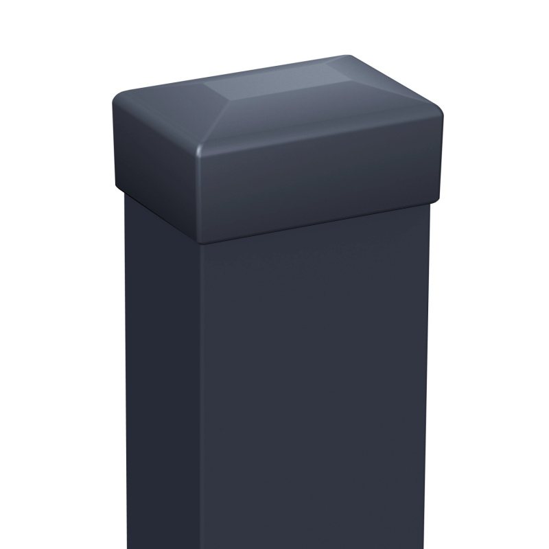 Polargos Sloupek pro plotové pole SPARTA v.123, ZN + antr. RAL7016, 6x4x170 cm