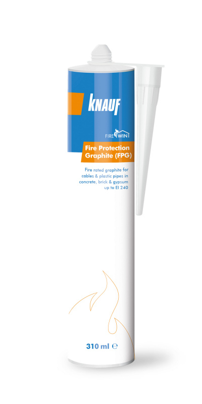 Tmel grafitový protipožární Knauf 310 ml