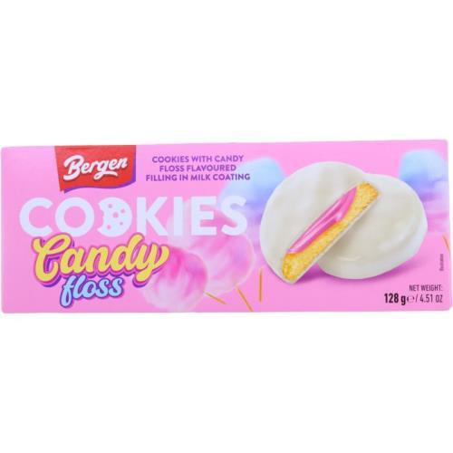 Bergen cookies candy floss 128g