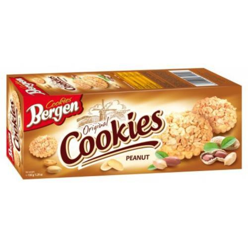 Bergen cookies peanut 125g