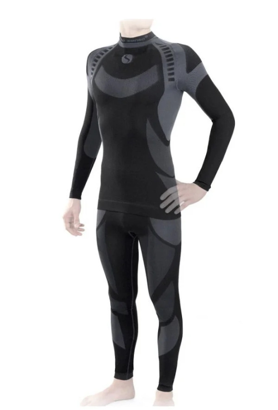 Sesto Senso P983 Thermoactive Pánské tričko grigio M
