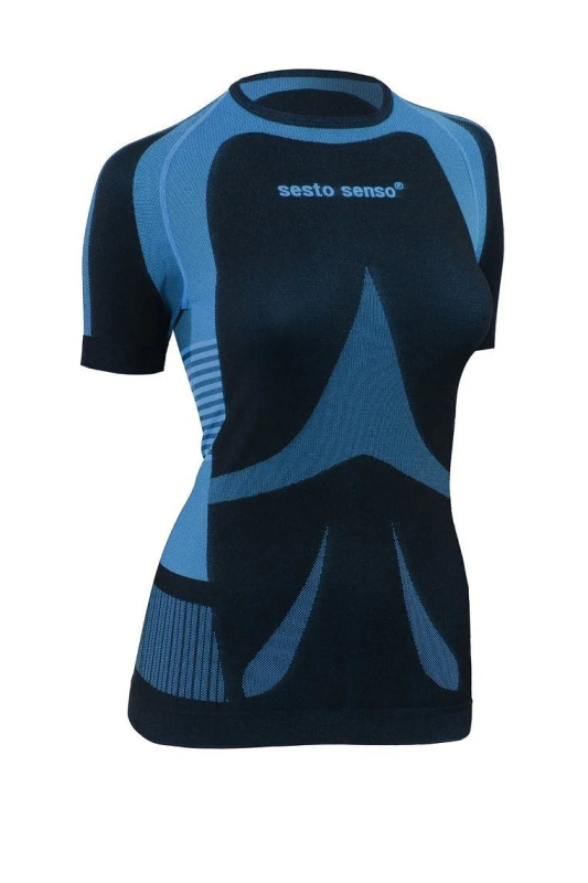 Dámské tričko Sesto Senso 1497/18 kr/r Thermoactive Women S-XL modré nebe M