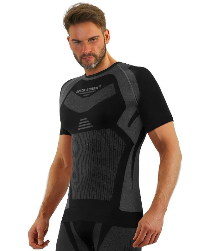 Pánský nátělník Sesto Senso Thermoactive Men 1495/15 kr/r M-2XL námořní M