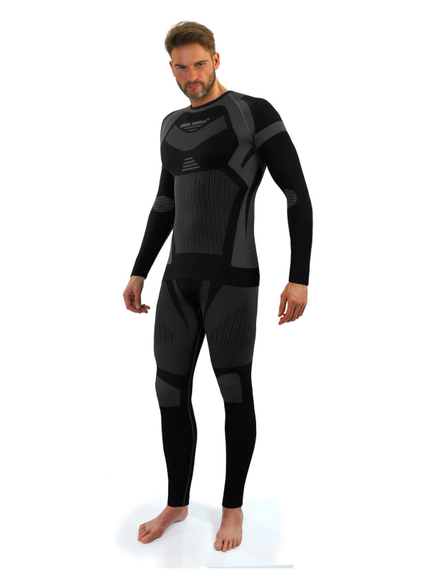 Legíny Sesto Senso Thermoactive Pánské 1496/17 M-2XL grigio XL