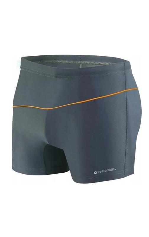 Pánské plavky - boxerky Sesto Senso 314 3XL-4XL černá 4XL