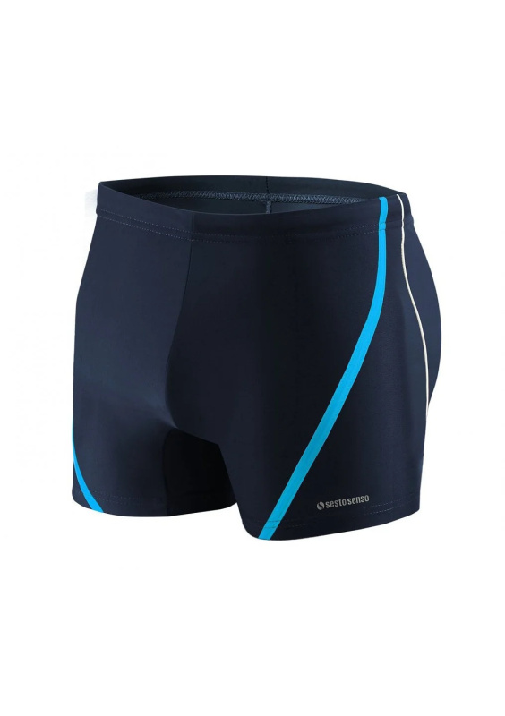 Pánské plavkové boxerky Sesto Senso art.366 Maxi 3XL-4XL černá 3XL
