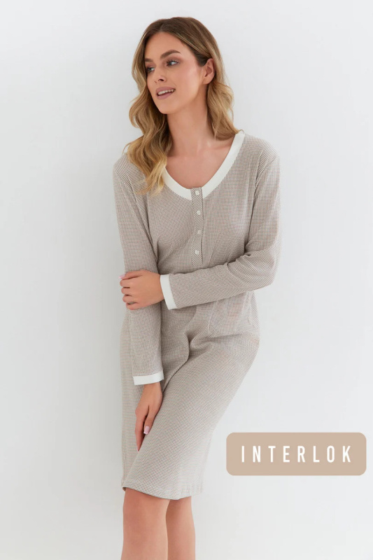 DÁMSKÁ KOŠILE 130 CANA hnědá M