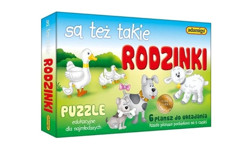 Są też takie rodzinki – edukativní puzzle pro děti
