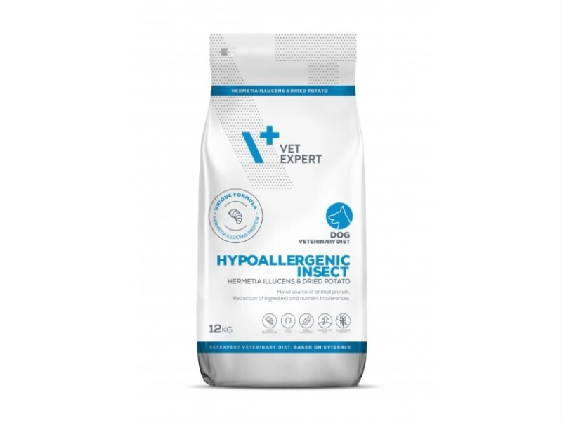 VetExpert VD 4T Hypoallergenic Insect Dog 12kg 12kg