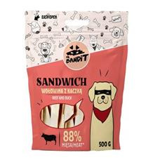 VetExpert Mr.Bandit poch.SANDWICH hovězí a kachní 500g