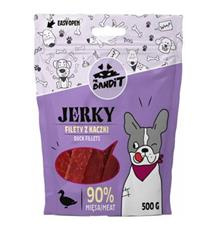 VetExpert Mr.Bandit pochoutka JERKY kachní filety  80g