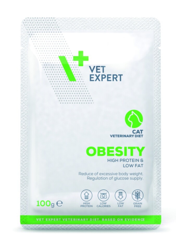 VetExpert VD 4T Obesity Cat kapsa  100g