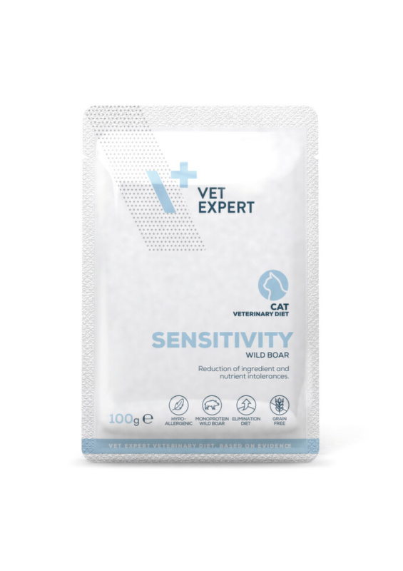VetExpert VD 4T Sensitivity Cat kapsa  100g