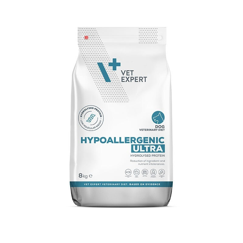VetExpert VD 4T Hypoallergenic Ultra Dog  8 kg