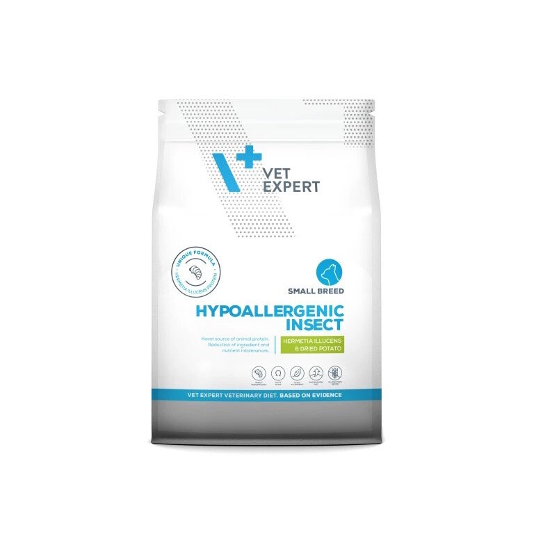 VetExpert VD 4T Hypoall. Insect Dog Small Breed 2 kg