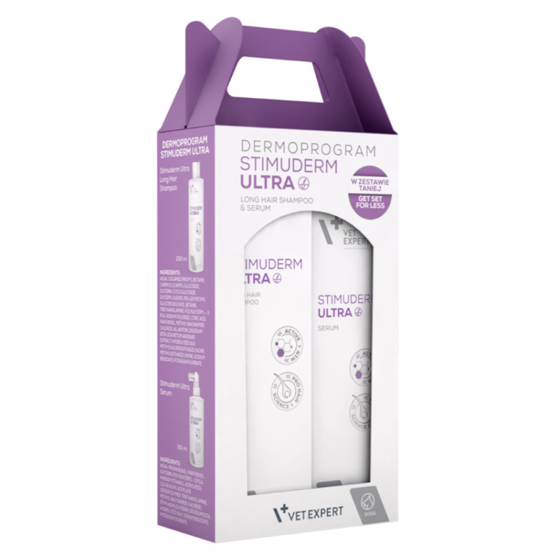 VetExpert Stimuderm Ultra Long Hair Dog DUOPACK duopack