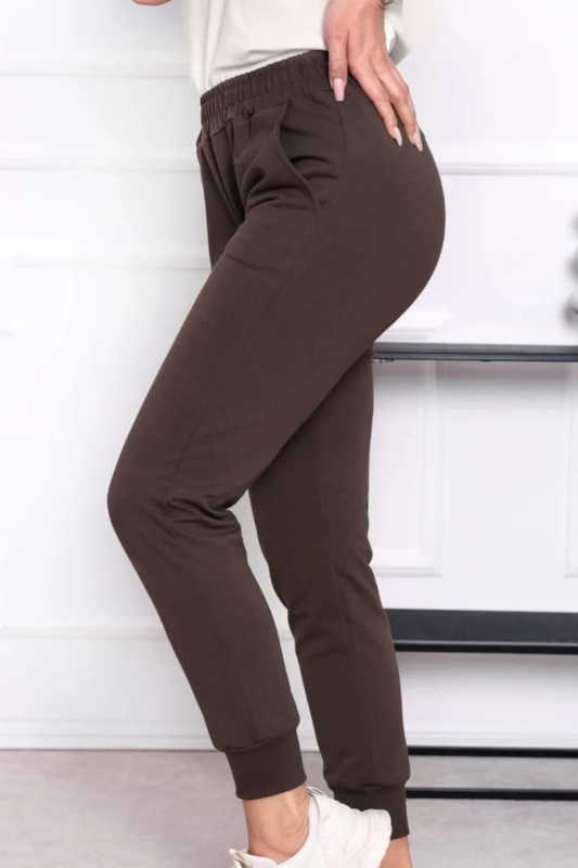Dámské teplákové kalhoty OFF PINK bronz S