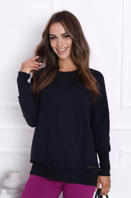 KELLIE BLOUSE tmavě modrá S