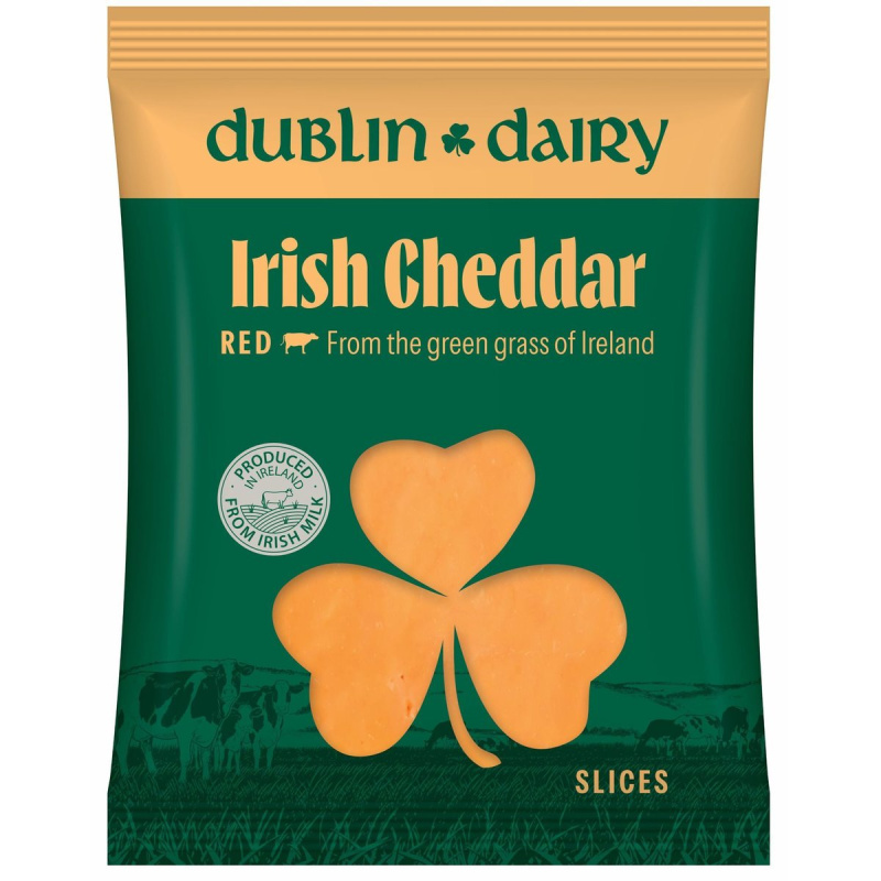 Dublin Dairy Irish cheddar red plátky