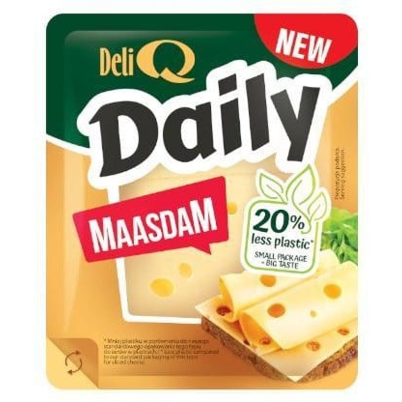 Deli Q Daily Holandský Maasdam plátky