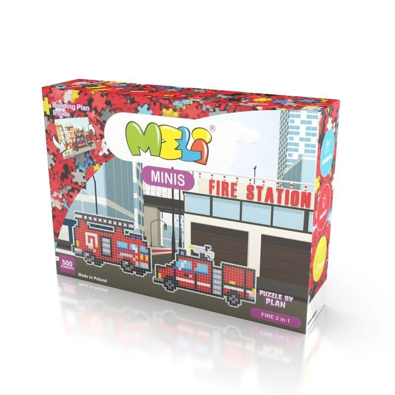 Stavebnice meli minis fire 2v1 – 500 dílků