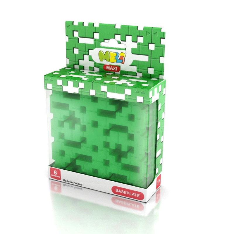 Meli Maxi základní stavební podložka Green, 6 ks