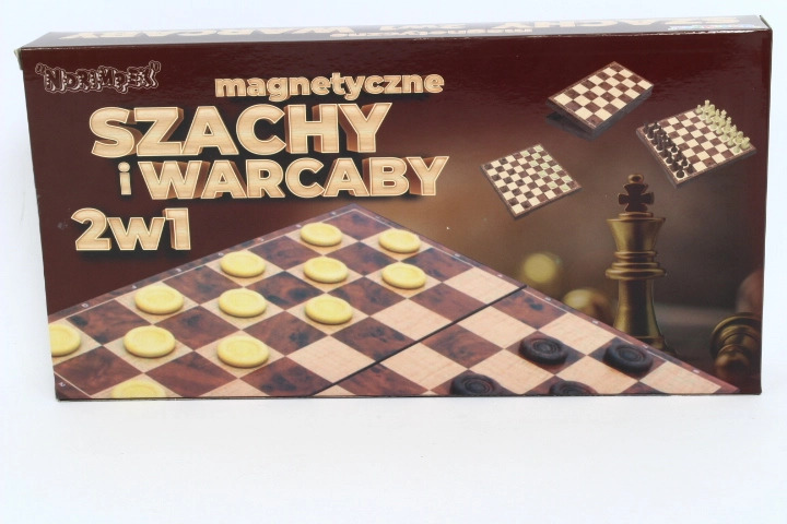 Magnetické šachy a dáma 2v1 Norimpex