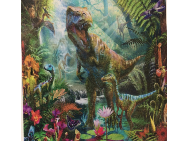 Norimpex Diamantové malování Dinosauří svět 30 x 40 cm