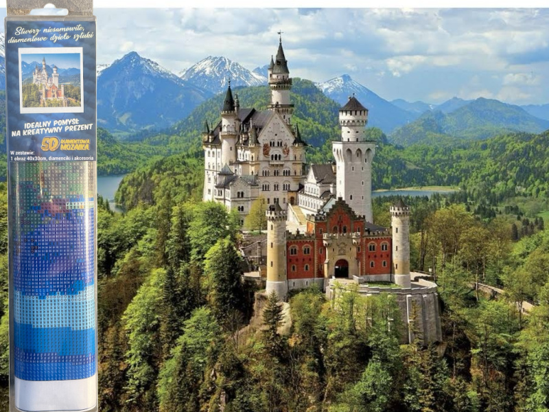 Norimpex Diamantové malování Zámek Neuschwanstein