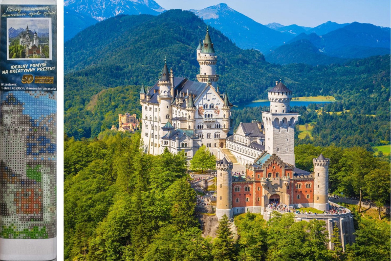 Norimpex Diamantové malování Zámek Neuschwanstein