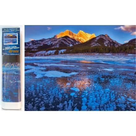 NORIMPEX Diamantové malování  Abrahamovo jezero 30x40cm