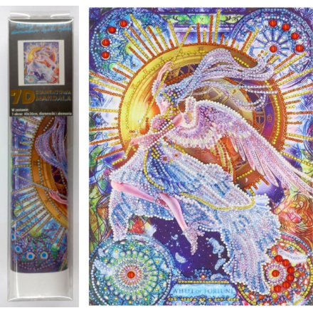 Norimpex Diamantové malování 7D Kolo štěstí 30 x 40 cm