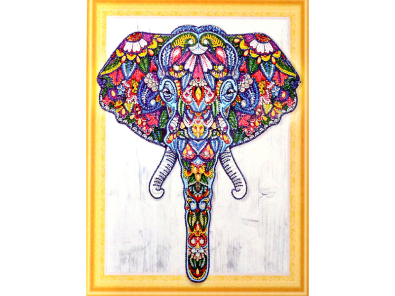 Norimpex Diamantové malování 7D Slon 30 x 40 cm
