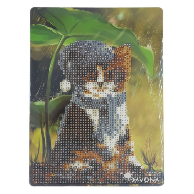 Norimpex Diamantové malování Malé kotě 15x20cm se stojánkem