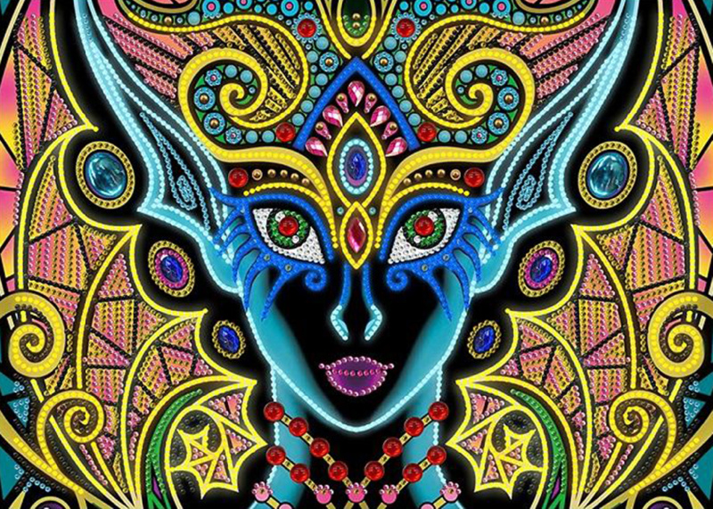 Diamentová mozaika Královna Elfů