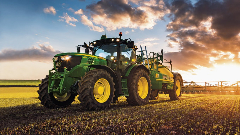Diamantové Malování Traktor John Deere
