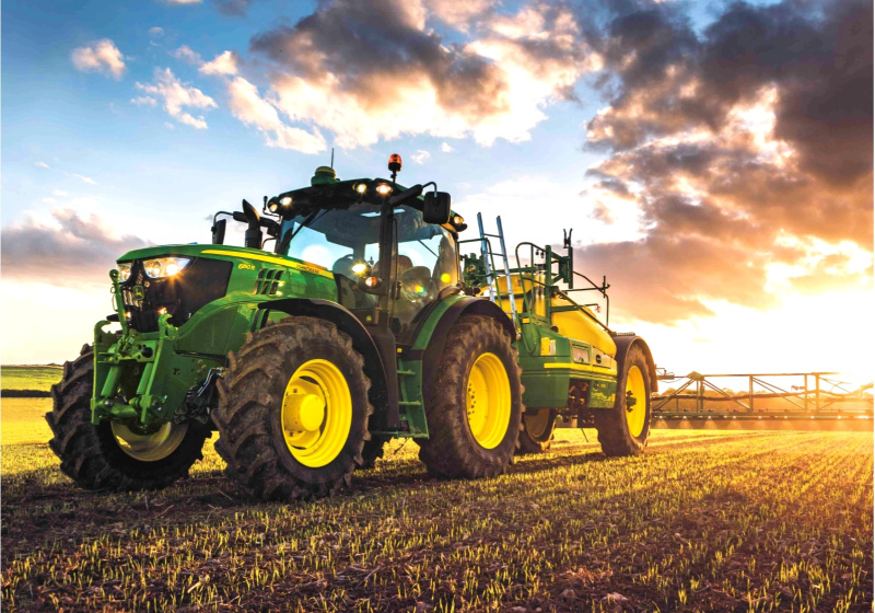 Diamantové Malování Traktor John Deere