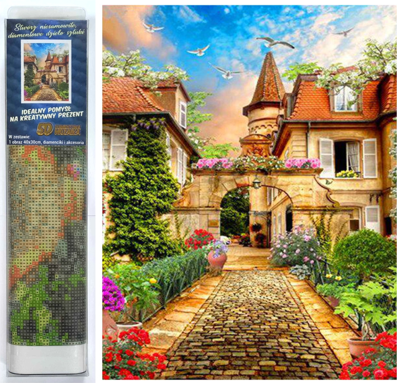 Norimpex Diamantové malování Staré město 30 x 40 cm