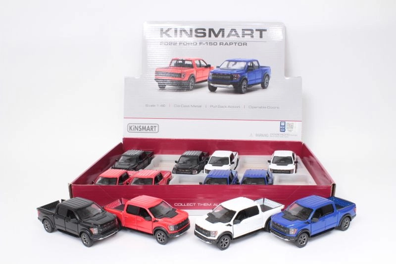 Kovový model auta Ford F-150 Raptor 2022 (14 cm)