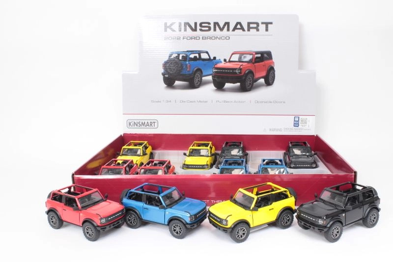Ford Bronco open top 2022 – kovový model s natahovacím pohonem
