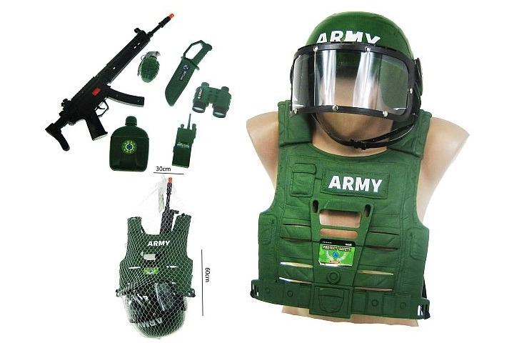 Vojenská sada figurek Hipo Army - 1 kus