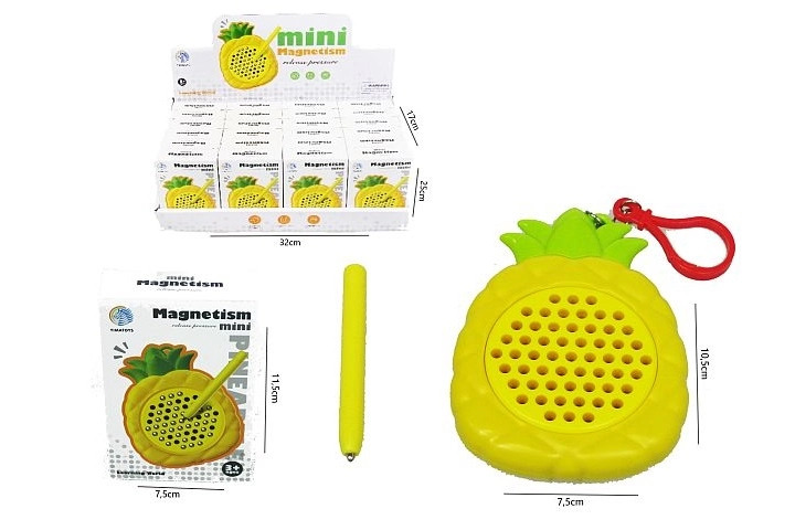 Magnetická kreslicí tabulka ananas Hipo