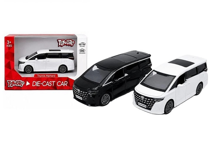 Toyota Alphard se světelnými a zvukovými efekty 1:43 - 1 kus